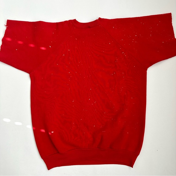 Vintage Christmas Holiday Ugly Sweater Sweatshirt Ho Ho Ho USA XL - Picture 2 of 13